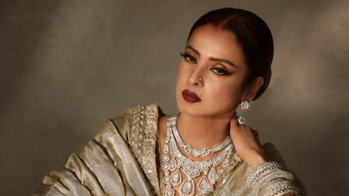 Rekha is glad she still resonates with young talent today Rekha is glad she still resonates with young talent today