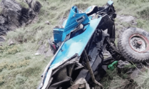 Four die as jeep plunges into Torghar ravine