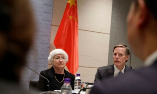 Yellen says US not seeking &lsquo;winner-take-all&rsquo; competition with China