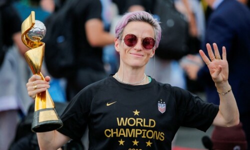 US women&rsquo;s star Megan Rapinoe to retire from football at end of season