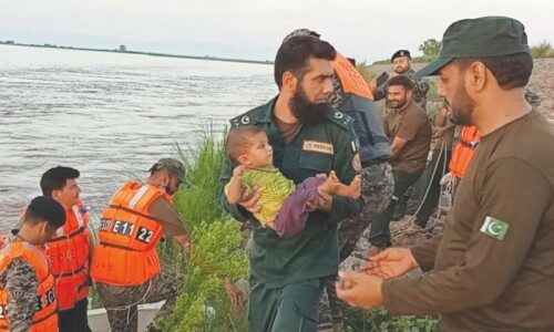 Rescue efforts continue as Punjab braces for surge in flood water