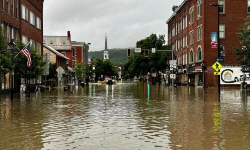 Flash floods rage in New York, reservoir threatens to overwhelm dam in Vermont Flash floods rage in New York, reservoir threatens to overwhelm dam in Vermont