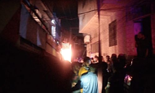10 of a family killed as fire engulfs house in Lahore
