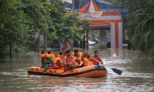 Floods force Indian capital to shut schools, offices, and plan water rationing Floods force Indian capital to shut schools, offices, and plan water rationing