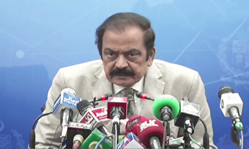 Govt to not notify 2023 census: Rana Sanaullah