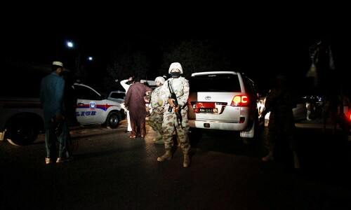 Militant attack on Zhob Cantt foiled Militant attack on Zhob Cantt foiled