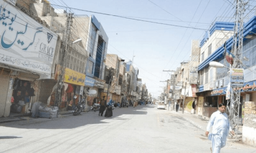 Tense calm prevails in Balochistan’s Wadh after armed clash Tense calm prevails in Balochistan’s Wadh after armed clash