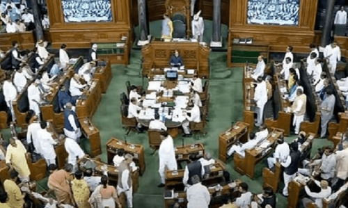 Ruckus over Manipur stalls Indian parliament