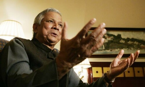 Nobel laureate Muham&shy;mad Yunus handed $1.1m tax bill
