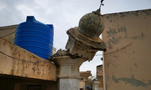 Ahmadi place of worship vandalised in Karachi Ahmadi place of worship vandalised in Karachi
