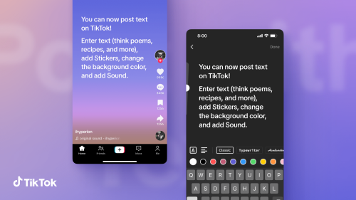 TikTok launches text-only posts to rival Musk’s Twitter TikTok launches text-only posts to rival Musk’s Twitter