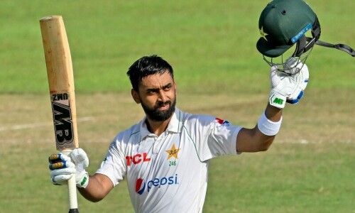 Shafique double ton puts Pakistan in command of 2nd Test against Sri Lanka