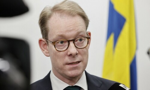 Swedish FM says govt working to ensure disrespect of Holy Quran not repeated