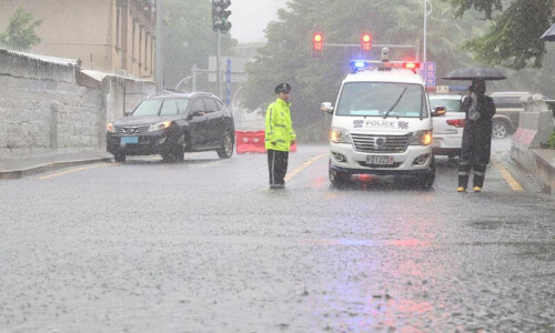 China issues red alert for torrential rain in Beijing, surrounding provinces