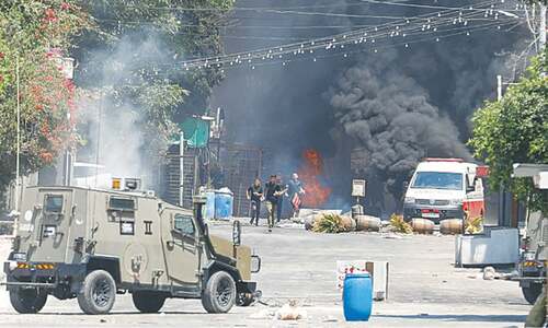 Eight Palestinians killed in brazen Israeli raid on Jenin