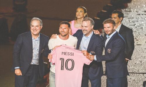 Messi hailed as &lsquo;America&rsquo;s number 10&rsquo; as he greets Miami fans