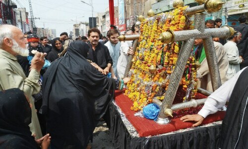 Muharram 9 processions end peacefully amid tight security