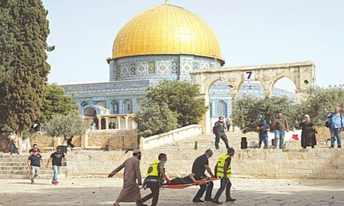 Families flee as gunfire rocks Palestinian camp; toll rises to 11 Families flee as gunfire rocks Palestinian camp; toll rises to 11