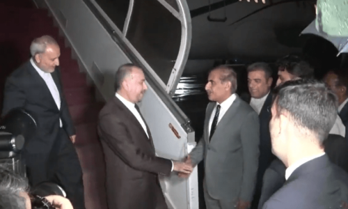 Iran FM Hossein Abdollahian arrives in Islamabad on 2-day visit Iran FM Hossein Abdollahian arrives in Islamabad on 2-day visit
