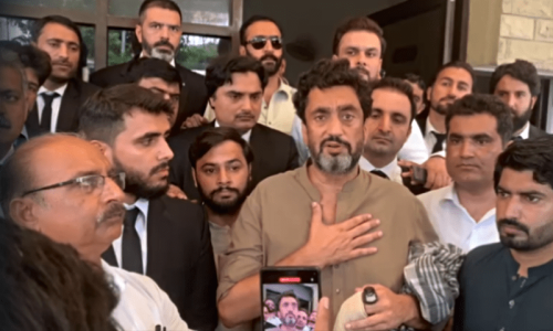 PTI&rsquo;s Shehryar Afridi re-arrested shortly after Rawalpindi court orders release