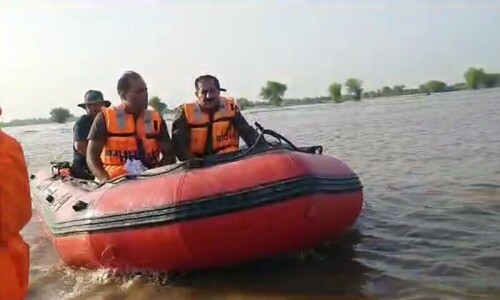 Death toll in Sutlej boat accident rises to 4, search continues as 8 missing Death toll in Sutlej boat accident rises to 4, search continues as 8 missing