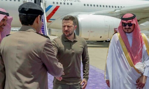 Saudi dives into Ukraine peace push with Jeddah talks