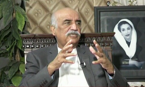 PPP will have to take a stand if polls are delayed, says Khursheed Shah