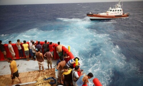2 dead, 57 rescued from migrant shipwrecks off Italy&rsquo;s Lampedusa