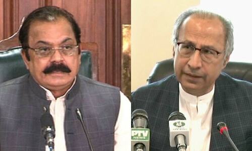 Hafeez Shaikh among candidates shortlisted for caretaker PM, says Sanaullah Hafeez Shaikh among candidates shortlisted for caretaker PM, says Sanaullah