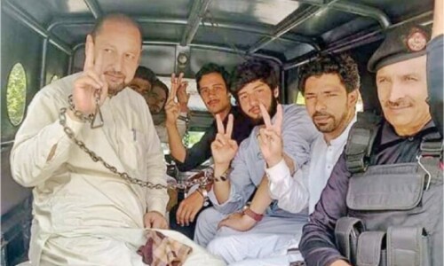 16 PTI Shangla activists sent to jail over protest