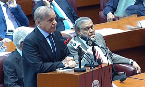 In farewell address at NA, PM Shehbaz terms tenure ‘most difficult test of life’ In farewell address at NA, PM Shehbaz terms tenure ‘most difficult test of life’