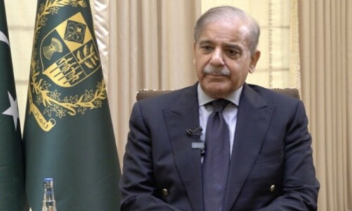 Massive crime if contents of leaked &lsquo;cipher&rsquo; true, says PM Shehbaz