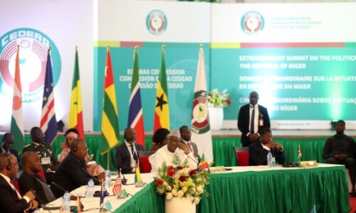 West African bloc activates force for possible Niger intervention West African bloc activates force for possible Niger intervention