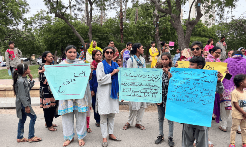 Activists call for greater political representation in Pakistan’s ‘first’ minority rights march Activists call for greater political representation in Pakistan’s ‘first’ minority rights march