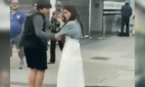 Outcry on social media after PML-N leader Hina Pervaiz Butt, son heckled in London Outcry on social media after PML-N leader Hina Pervaiz Butt, son heckled in London