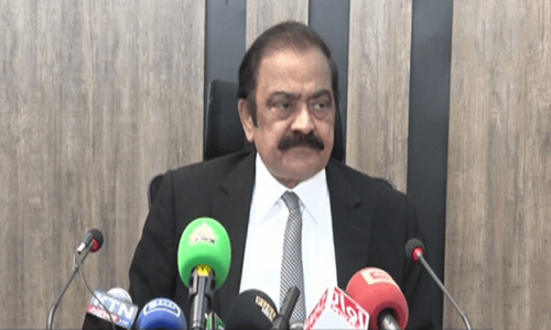 Nawaz seeing elections in February: Rana Sanaullah Nawaz seeing elections in February: Rana Sanaullah