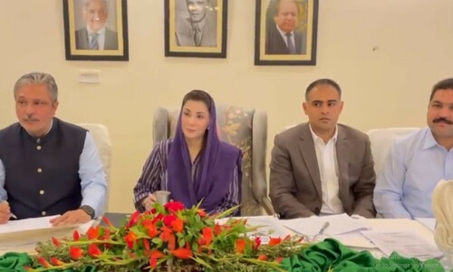Maryam meets &lsquo;youth&rsquo; leaders to revive party in KP