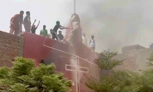 Editorial: Can we complain about the Jaranwala madness when our rulers have been silent over misuse of blasphemy laws? Editorial: Can we complain about the Jaranwala madness when our rulers have been silent over misuse of blasphemy laws?