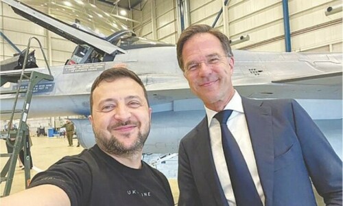 Zelensky hails &lsquo;historic&rsquo; F-16 deal