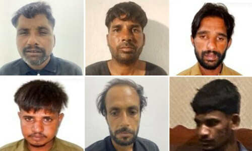 6 Indian &lsquo;smugglers&rsquo; arrested from inside Pakistani territory: ISPR