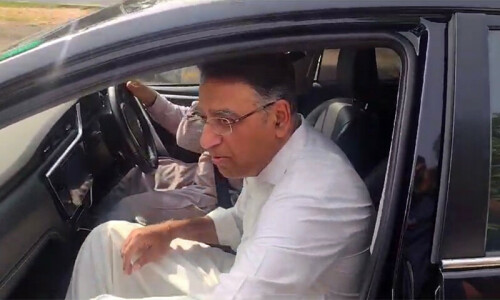 Asad Umar secures pre-arrest bail in cipher case, refutes reports of arrest Asad Umar secures pre-arrest bail in cipher case, refutes reports of arrest