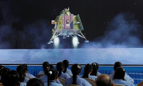 Indian rover begins exploring Moon&rsquo;s south pole