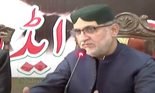 BNP-M chief laments govts&rsquo; failure to restore peace in Balochistan