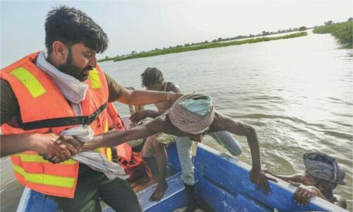 Over 6,500 rescued as Sutlej still in flood stage Over 6,500 rescued as Sutlej still in flood stage
