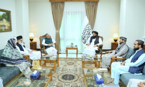 Think-tank delegation discusses Pak-Afghan ties in Kabul