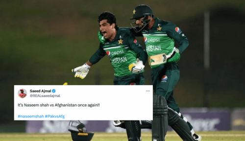 &lsquo;History is repeating itself&rsquo;: The internet is celebrating Naseem Shah and his heroics against Afghanistan