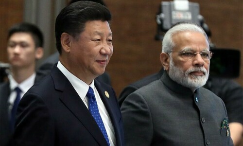 Xi, Modi hold rare sitdown for China-India border talks