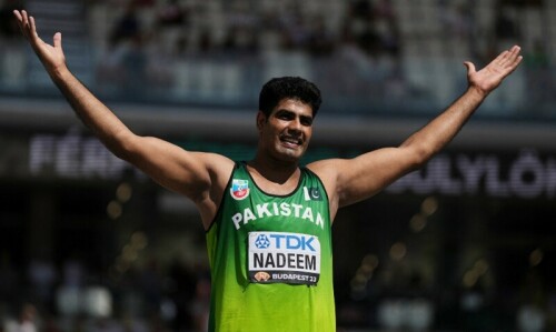 Javelin star Arshad Nadeem qualifies for Paris Olympics, World Athletics Championships final Javelin star Arshad Nadeem qualifies for Paris Olympics, World Athletics Championships final