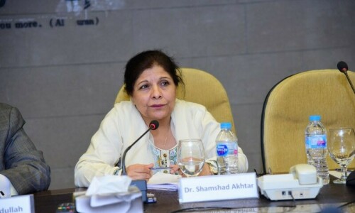 In debut talk with IMF, Shamshad vows policy upkeep