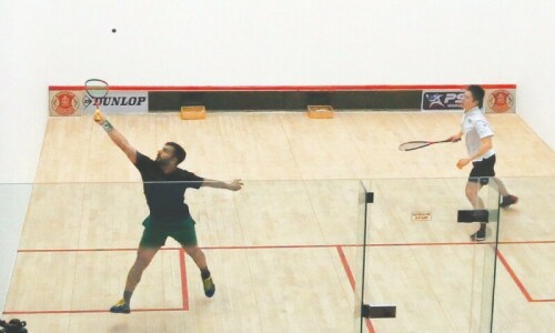 Farhan to face Nasir in CNS Squash semis